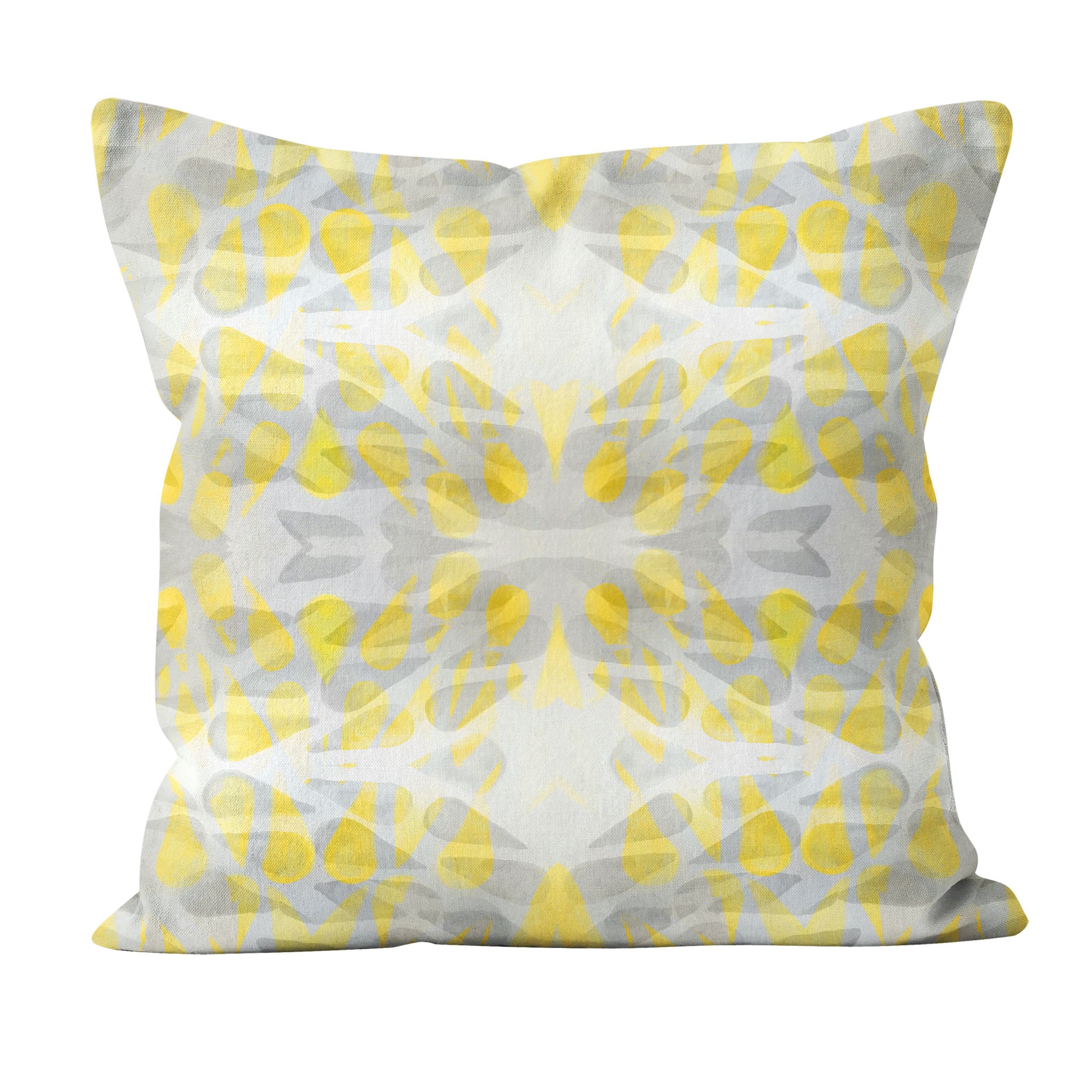 Yellow and Gold Pillows BG Riley Design LLC