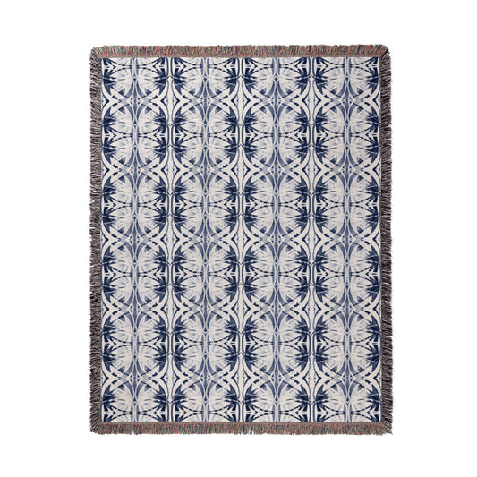 Audrina Woven Cotton Throw Blanket