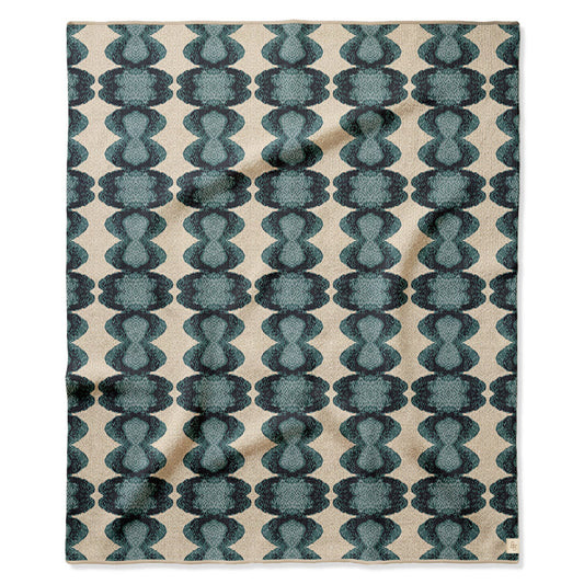 Baubles Egyptian Cotton Knit Throw Blanket