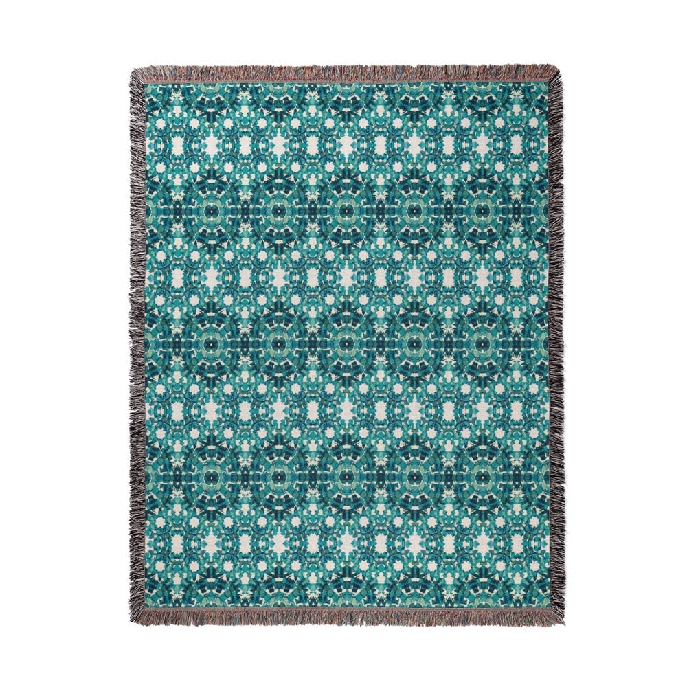 Emily Woven Cotton Throw Blanket