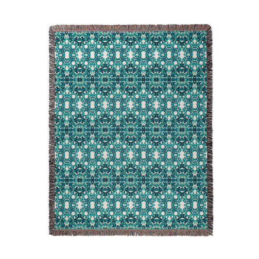 Emily Woven Cotton Throw Blanket