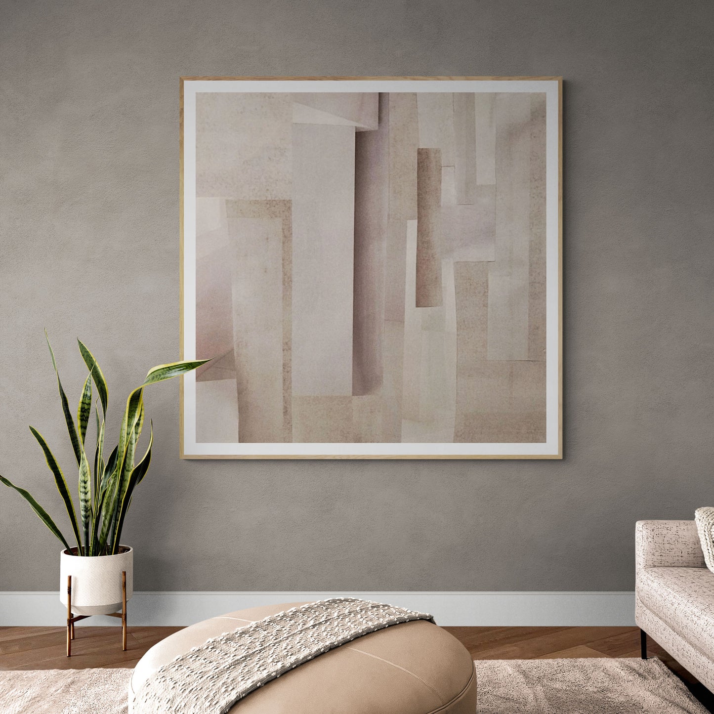 "Beige on Beige" Giclee Print