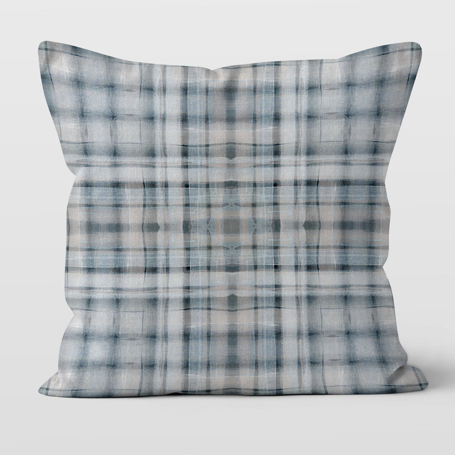 Hudson in Gray Throw Pillow