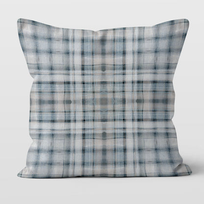 Hudson in Gray Throw Pillow