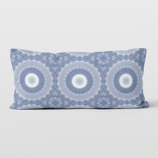 Sea Urchins in Periwinkle 12x24 Lumbar Pillow Cover
