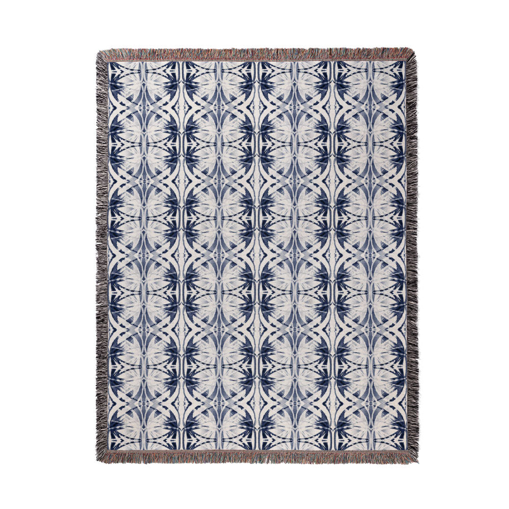 Audrina Woven Cotton Throw Blanket