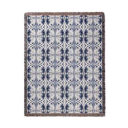 Audrina Woven Cotton Throw Blanket