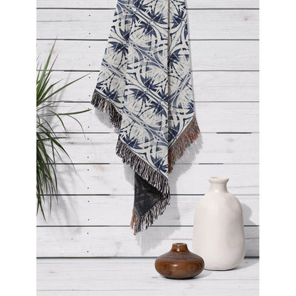 Audrina Woven Cotton Throw Blanket