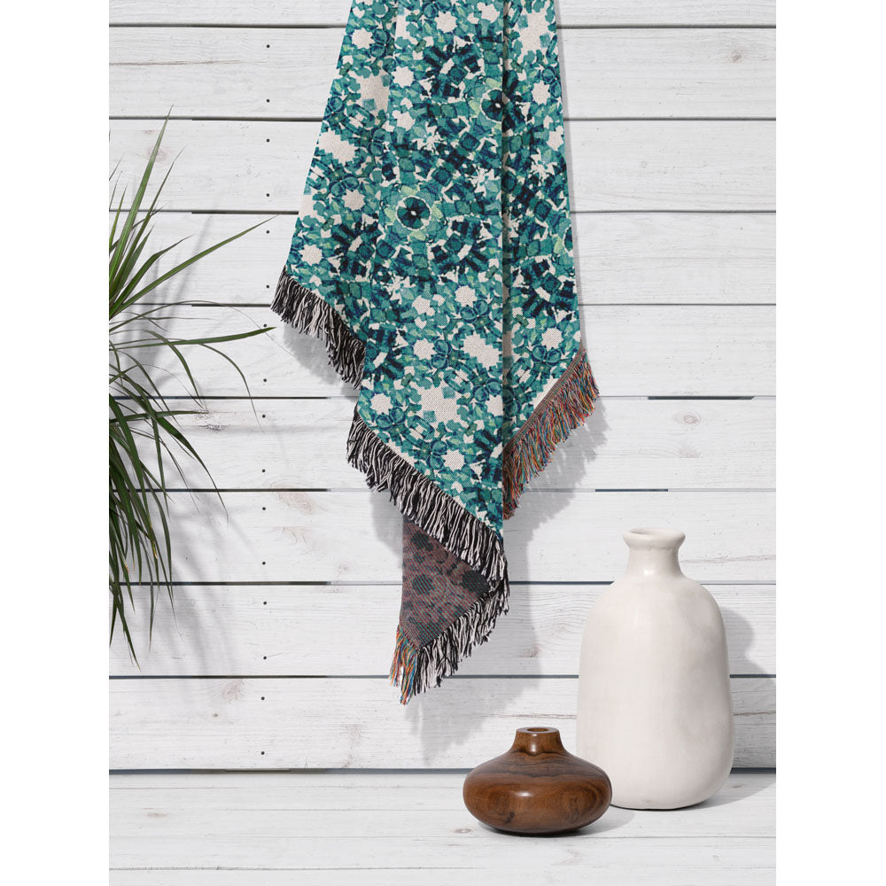 Emily Woven Cotton Throw Blanket